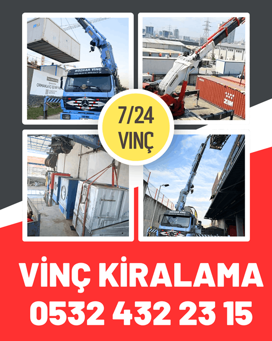 bağcılar kiralık vinç firması