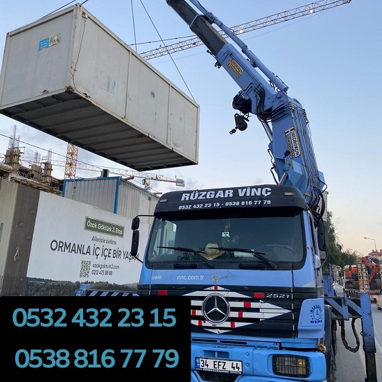 bakırköy 24 saat vinç kiralama firması
