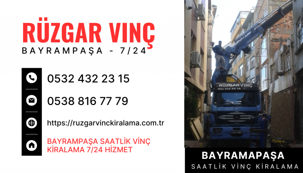 bayrampaşa kiralık vinç