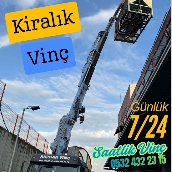 Bağcılar, Bahçelievler Vinç Kiralama