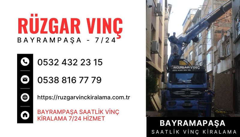 Bayrampaşa Kiralık Vinç Bayrampaşa Vinç Kiralama 724